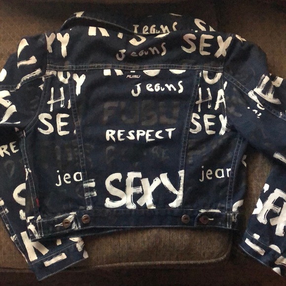 Trendy denim jacket - Picture 2 of 2